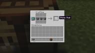 Six stone slabs can be crafted from three regular stone blocks in Minecraft (Image via Mojang)